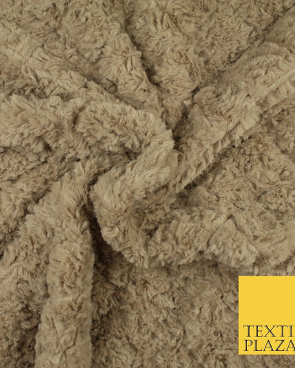 6 COLOURS - Premium Super Soft Cuddle Fur Short Pile Fluffy Fabric Coats Blanket