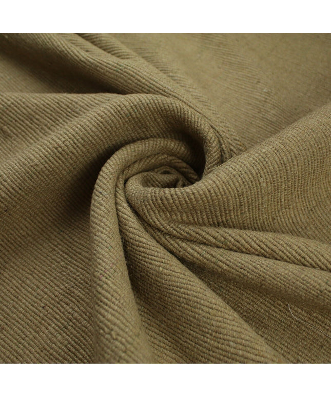 NATURAL BEIGE Textured 100% Silk Linen Look Material Upholstery Craft 9820