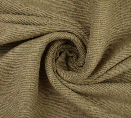 NATURAL BEIGE Textured 100% Silk Linen Look Material Upholstery Craft 9820