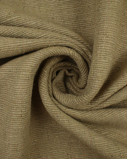 NATURAL BEIGE Textured 100% Silk Linen Look Material Upholstery Craft 9820