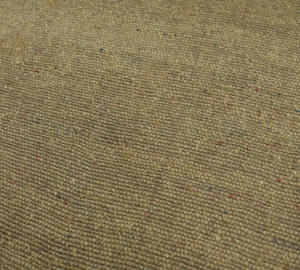 BEIGE Coloured Fleck Corded 100% Silk Linen Look Material Upholstery Craft 9821