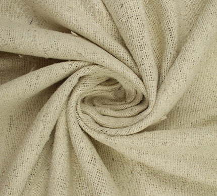 OYSTER Textured Woven 100% Silk Linen Look Material Upholstery Craft 9822