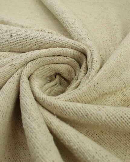 OYSTER Textured Woven 100% Silk Linen Look Material Upholstery Craft 9822