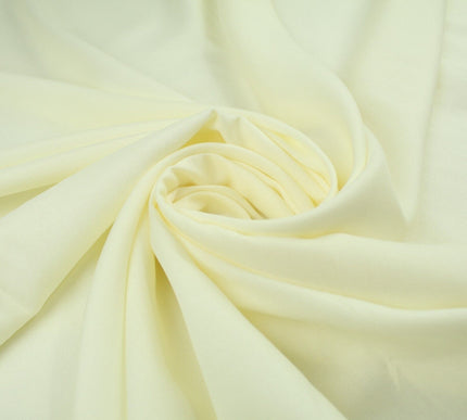 5 COLOURS - Soft Plain Rayon Viscose Fabric Dressmaking Material Drape 42" Wide