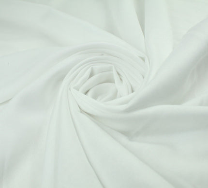5 COLOURS - Soft Plain Rayon Viscose Fabric Dressmaking Material Drape 42" Wide