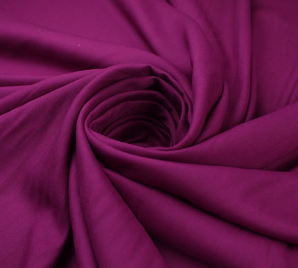 5 COLOURS - Soft Plain Rayon Viscose Fabric Dressmaking Material Drape 42" Wide