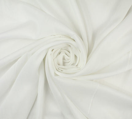 5 COLOURS - Soft Plain Rayon Viscose Fabric Dressmaking Material Drape 52" Wide