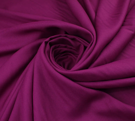 5 COLOURS - Soft Plain Rayon Viscose Fabric Dressmaking Material Drape 42" Wide