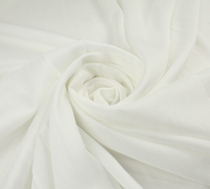 5 COLOURS - Soft Plain Rayon Viscose Fabric Dressmaking Material Drape 52" Wide