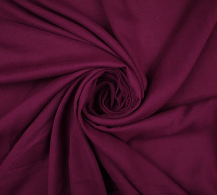 5 COLOURS - Soft Plain Rayon Viscose Fabric Dressmaking Material Drape 52" Wide