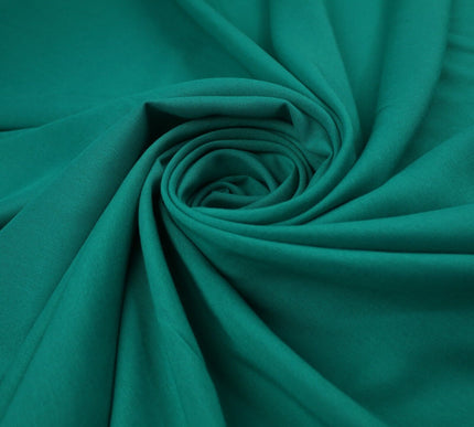 5 COLOURS - Soft Plain Rayon Viscose Fabric Dressmaking Material Drape 52" Wide