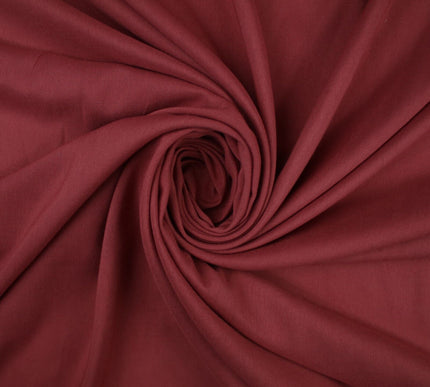 5 COLOURS - Soft Plain Rayon Viscose Fabric Dressmaking Material Drape 52" Wide