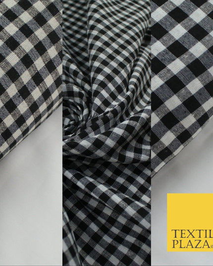 3 COLOURS - Cotton Blend Gingham Dabbi Check Fabric Parna Turban Pagh Patka Jago