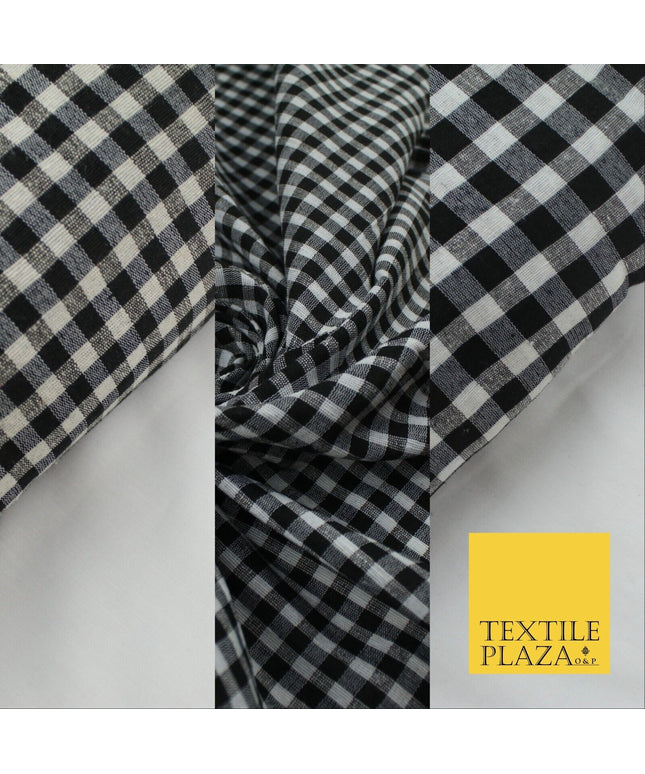 3 COLOURS - Cotton Blend Gingham Dabbi Check Fabric Parna Turban Pagh Patka Jago