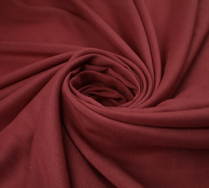 5 COLOURS - Soft Plain Rayon Viscose Fabric Dressmaking Material Drape 52" Wide