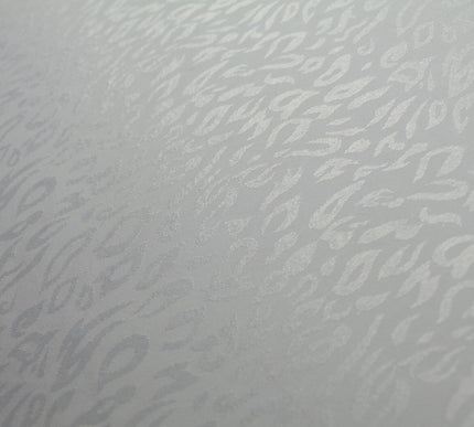 Off White Animal Cheetah Woven Self Jacquard Dress Fabric Material 42" 9818