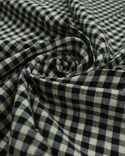 3 COLOURS - Cotton Blend Gingham Dabbi Check Fabric Parna Turban Pagh Patka Jago