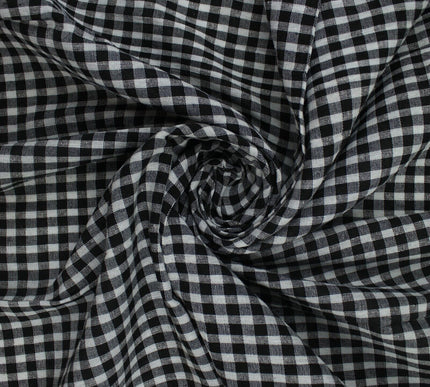 3 COLOURS - Cotton Blend Gingham Dabbi Check Fabric Parna Turban Pagh Patka Jago