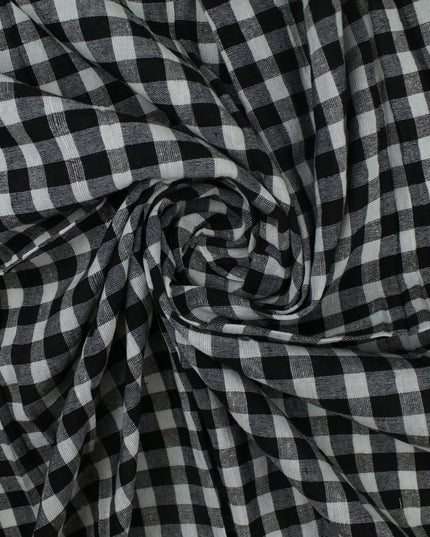 3 COLOURS - Cotton Blend Gingham Dabbi Check Fabric Parna Turban Pagh Patka Jago