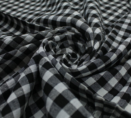 3 COLOURS - Cotton Blend Gingham Dabbi Check Fabric Parna Turban Pagh Patka Jago