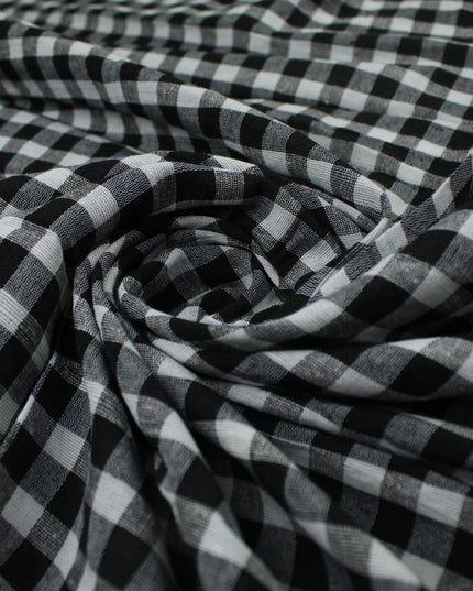 3 COLOURS - Cotton Blend Gingham Dabbi Check Fabric Parna Turban Pagh Patka Jago