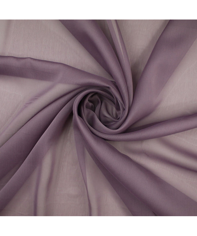 DUSTY LILAC LAVENDER Chiffon Georgette Sheer Fabric Dress Craft 58" Wide 9798