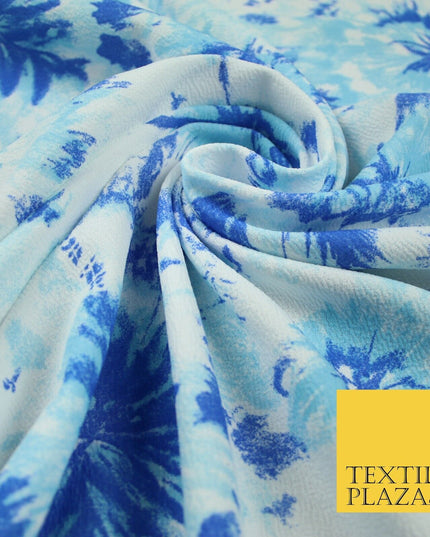 5 COLOURS Ink Drop Style Tie-Dye Printed Stretch Jersey Fabric 56" Wide
