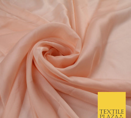 4 COLOURS Semi-Sheer Chiffon Georgette Fabric Bridal Dress Craft 47" Wide