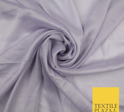 4 COLOURS Semi-Sheer Chiffon Georgette Fabric Bridal Dress Craft 47" Wide