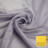4 COLOURS Semi-Sheer Chiffon Georgette Fabric Bridal Dress Craft 47" Wide