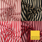 Luxury 4 Way Stretch Soft Striped Stripe Power Mesh Net Costume Craft Fabric