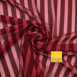Luxury 4 Way Stretch Soft Striped Stripe Power Mesh Net Costume Craft Fabric