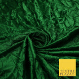 GREEN Crushed Stretch Plain Satin Fabric Material Dress Bridal 58" 9274