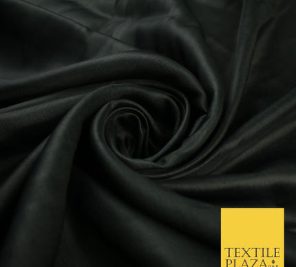 14 COLOURS Plain Lightweight Tasar Faux Silk Satin Dress Lining Bridal Fabric57"