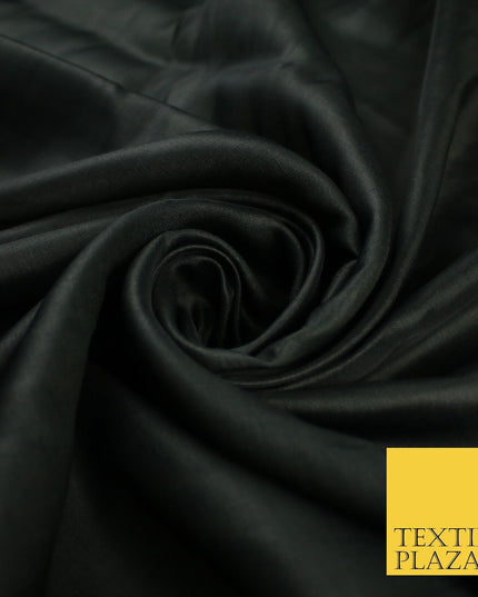 14 COLOURS Plain Lightweight Tasar Faux Silk Satin Dress Lining Bridal Fabric57"