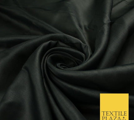 14 COLOURS Plain Lightweight Tasar Faux Silk Satin Dress Lining Bridal Fabric57"