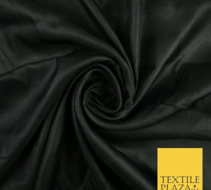 14 COLOURS Plain Lightweight Tasar Faux Silk Satin Dress Lining Bridal Fabric57"