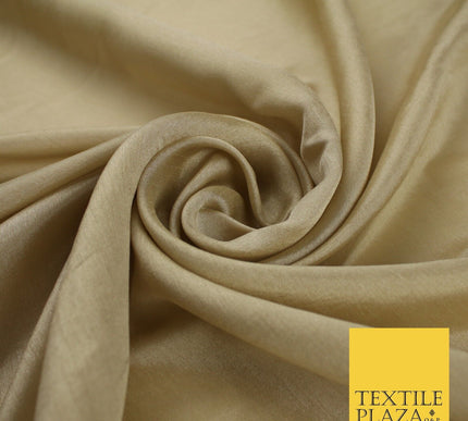 14 COLOURS Plain Lightweight Tasar Faux Silk Satin Dress Lining Bridal Fabric57"