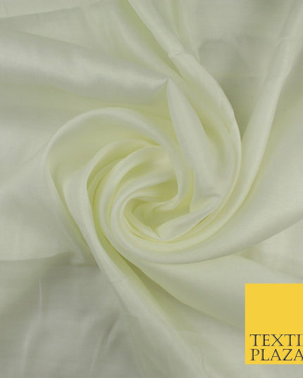 14 COLOURS Plain Lightweight Tasar Faux Silk Satin Dress Lining Bridal Fabric57"