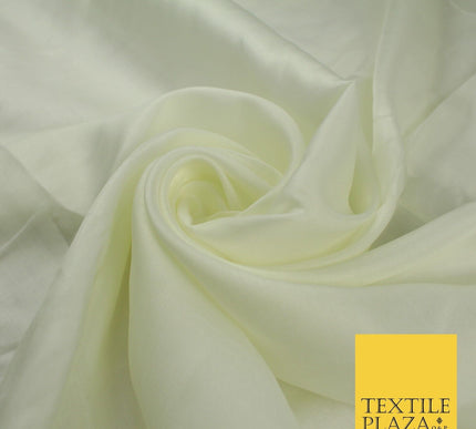 14 COLOURS Plain Lightweight Tasar Faux Silk Satin Dress Lining Bridal Fabric57"