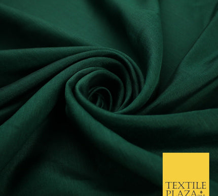 14 COLOURS Plain Lightweight Tasar Faux Silk Satin Dress Lining Bridal Fabric57"
