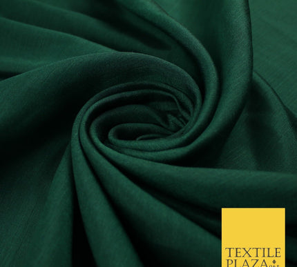 14 COLOURS Plain Lightweight Tasar Faux Silk Satin Dress Lining Bridal Fabric57"