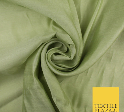14 COLOURS Plain Lightweight Tasar Faux Silk Satin Dress Lining Bridal Fabric57"