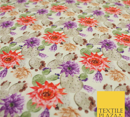 Flower Stone Print 100% Cotton Printed Fabric 58" 10214