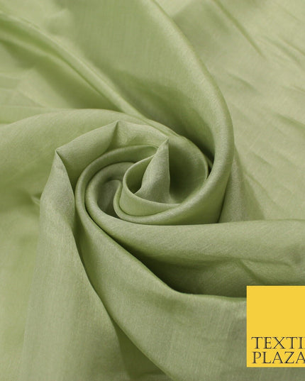 14 COLOURS Plain Lightweight Tasar Faux Silk Satin Dress Lining Bridal Fabric57"