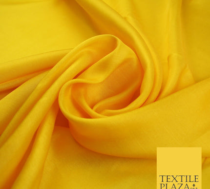 14 COLOURS Plain Lightweight Tasar Faux Silk Satin Dress Lining Bridal Fabric57"