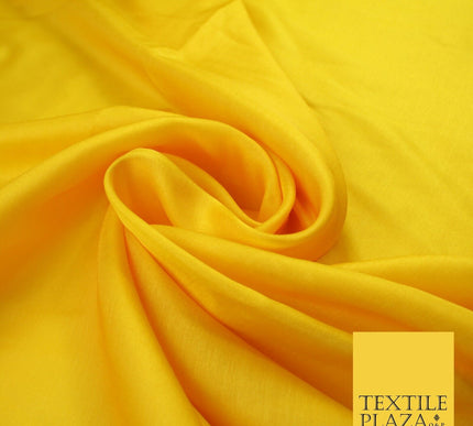 14 COLOURS Plain Lightweight Tasar Faux Silk Satin Dress Lining Bridal Fabric57"