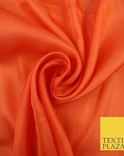 14 COLOURS Plain Lightweight Tasar Faux Silk Satin Dress Lining Bridal Fabric57"
