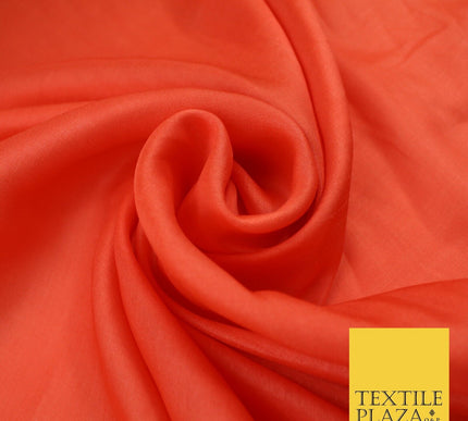14 COLOURS Plain Lightweight Tasar Faux Silk Satin Dress Lining Bridal Fabric57"