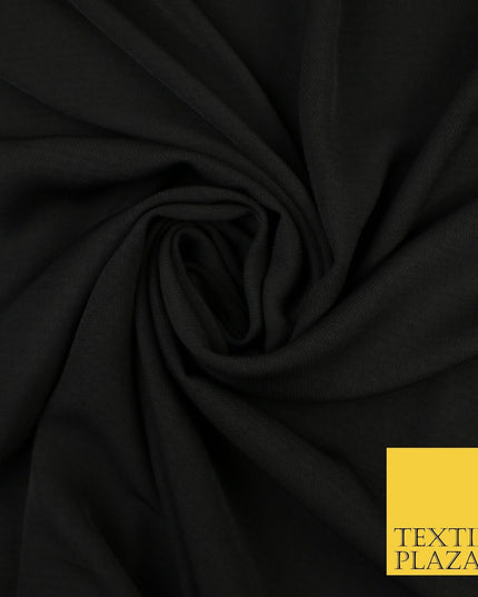 9 COLOURS - Airflow Textured Weave Polyester Soft Silky Crepe Dress Fabric 58"